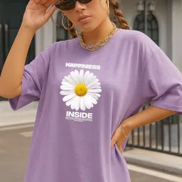 SZN Women Floral Printed T-shirt-picture-17