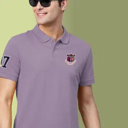 ADORATE Men Polo Collar Extended Sleeves Pockets T-shirt-picture-18