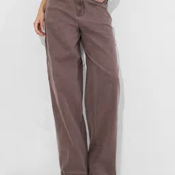 The Souled Store Women Relaxed Fit Stretchable Jeans-image-4