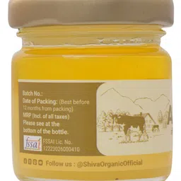 Shiva Organic A2 Bilona Gir Cow Ghee Vedic Churned - 50 ml image 4