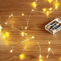 Homesake Yellow Copper 50-LED Fairy Light (5 Mtr.) - Set of 1 image 3