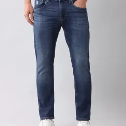 U.S. Polo Assn. Denim Co. Blue Cotton Slim Fit Jeans-picture-47