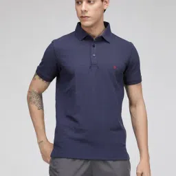 Sporto Peacoat Regular Fit Polo T-Shirt-image-19