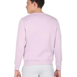 Arrow Sport Lavender Cotton Regular Fit SweatShirt image 2