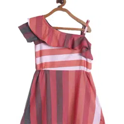 Tales & Stories Kids Multi Striped Dress-picture-38