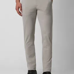 Van Heusen Grey Slim Fit Trousers image 1