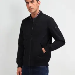 Arrow Black Regular Fit Sweatshirt image 3