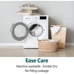 RF RELAXFEEL Maroon Microfiber Heavy Winter 210 GSM Double Bed Comforter image 2