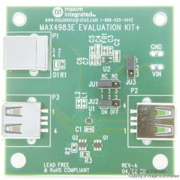 ANALOG DEVICES Special Application Development Kits EVAL BOARD, USB 2.0 SWITCH, MAX4983EEVKIT+-picture-22