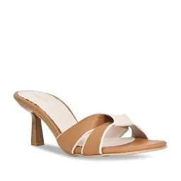 Rocia by Regal Women's Tan Casual Stilettos image 1