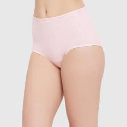 Clovia Light Pink Animal Print Panty image 3