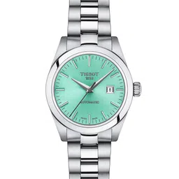 TISSOT Women Embellished Dial & Stainless Steel Bracelet Style Straps Analogue Automatic Motion Powered Watch-picture-38