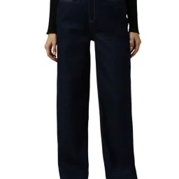 Allen Solly Navy Regular Fit Jeans image 1