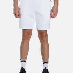 Puma White Cotton Regular Fit Shorts image 1