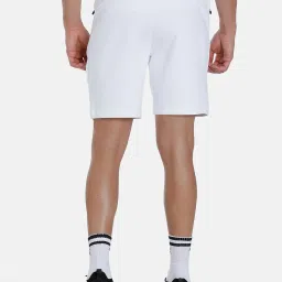Puma White Cotton Regular Fit Shorts image 2
