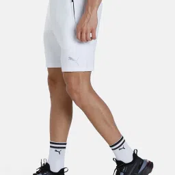 Puma White Cotton Regular Fit Shorts image 3