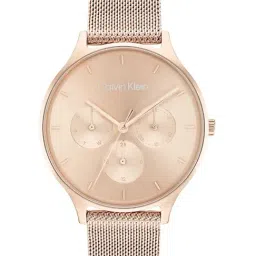 calvin klein CALVIN KLIEN 25200102 Timeless Mesh Mf Analog Watch For Women-picture-21