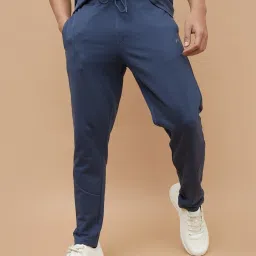 Fame Forever By Lifestyle Blue Regular Fit Trackpants image 1
