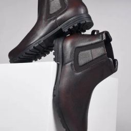 Clog London Men's Brown Chelsea Boots-picture-0