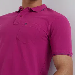 Raymond Slim Fit Cotton Polo T-Shirt image 2