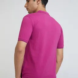 Raymond Slim Fit Cotton Polo T-Shirt image 4