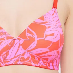 Clovia Multicolor Floral Print Padded Bra image 5