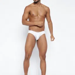 BASIICS by La Intimo Multi-Color Blended Relaxed Fit Solid Briefs (Pack Of 6) image 5