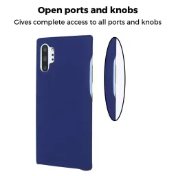 stuffcool Uni Faux Leather Back Cover for Samsung Galaxy Note 10 Pro (Camera Protection, Blue) image 4