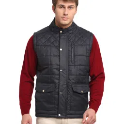 Cantabil Navy Sleeveless Jacket image 1