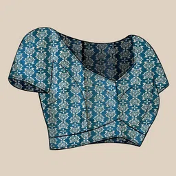 Anouk Rustic Ethnic Motifs ZariDesigner Sungudi Saree image 5