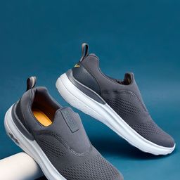 Campus Men Mesh Running Non-Marking Shoes-picture-13