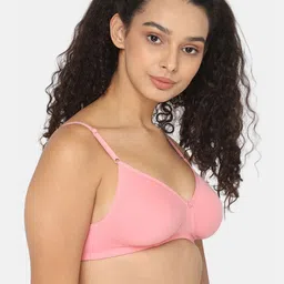 NAIDU HALL Full Coverage Non Padded Seamless Everyday Bra- All Day Comfort image 2