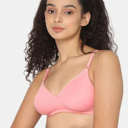 NAIDU HALL Full Coverage Non Padded Seamless Everyday Bra- All Day Comfort image 3