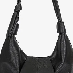 StyleCast Women Solid Structured Hobo Bag image 2