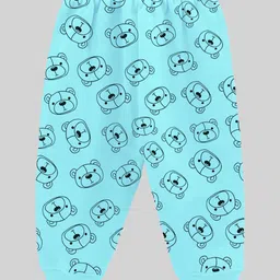 KUCHIPOO Pack Of 5 Animals & Stars  Printed Track Pants - Multi Colour image 5