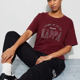 Kappa Women Typography Printed T-shirt-picture-10