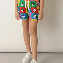 Jack & Jones Junior Multicolor Printed Shorts image 1