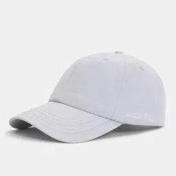 Jack & Jones Grey Solid Baseball Cap image 1