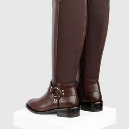 Oroh Women Casual Block-Heeled Regular Boots image 2