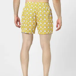 Jack & Jones Yellow Printed Boxers image 2