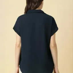 Allen Solly Navy Regular Fit Top image 2