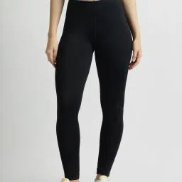 Reebok Black Slim Fit Tights image 1