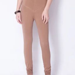 Dollar Missy Brown Cotton Leggings-picture-43