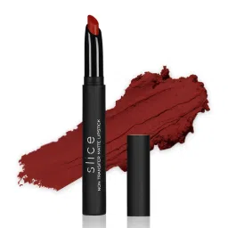 C2P PROFESSIONAL MAKEUP Slice Non Transfer Matte Lipstick Rose Bouquet 101 - 1.7 gm image 1