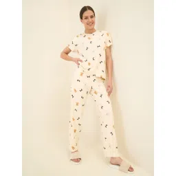 Sweet Dreams Women Printed Pyjama Set image 1
