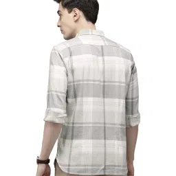The Bear House Grey Full Sleeves Checks Shirt image 2