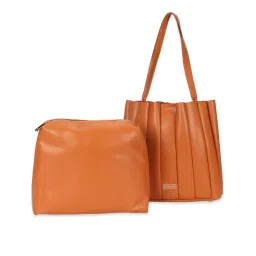 Van Heusen Tan Tote Bag with Pouch image 1