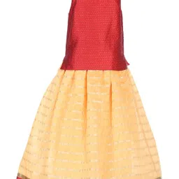A Little Fable Kids Red & Beige Embellished Lehenga Choli image 2