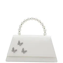Call It Spring White Solid Handbag image 1