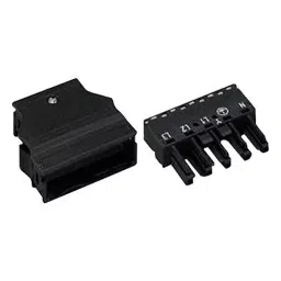 Wago SOCKET & HOUSING, WINSTA MIDI,5P,BLK, 770-105-picture-11